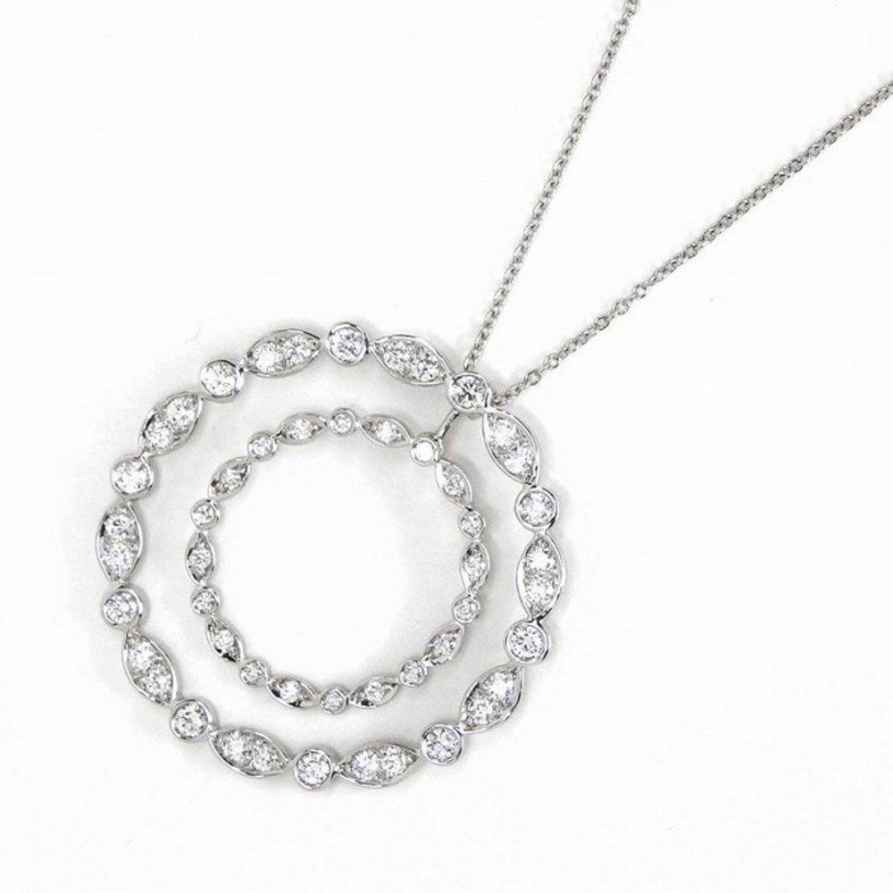 Tiffany Necklace Swing Circle Large Diamond